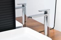 Смеситель высокий  для раковины-чаши из латуни от бренда Ganzer GZ06112 хром