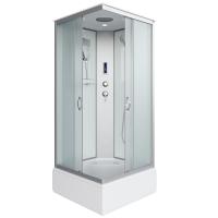 Душевая кабина Niagara Classic NG-1108-14P (90х90х215) средний поддон(26см),стекло матовое,4 места с полкой