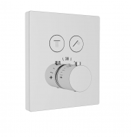 Смеситель KAISER Sano с термостатом для скрытого монтажа со скрытым блоком, 2- режима/Хром