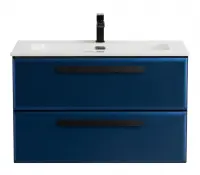 Тумба под раковину Cezares Eco-Cer-N-800-2C-SO-SPF-P, 80 см, подвесная, Sapfiro