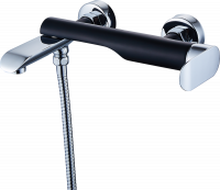 Смеситель однорычажный для ванны с душем Ganzer из латуни GZ22031-C черный