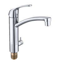 Смеситель для кухни с подключением под фильтр GANZER GZ16027 хром