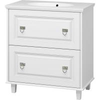 Тумба с раковиной Misty Версаль 80 УТ000008735 Белая матовая