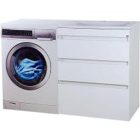 Тумба с раковиной Misty Фостер 130 R УТ000008405 Белая