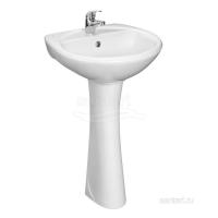 Умывальник SANTERI Соната с переливом белый