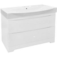 Тумба с раковиной Misty Элвис 105 УТ000003263 Белая