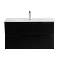 Тумба под раковину подвесная BelBagno MARINO-CER-N-900-2C-SO-NL-P