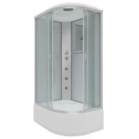 Душевая кабина Niagara Classic NG-2310-14LG (120х80х215) высокий поддон(40см),стекло матовое,4 места