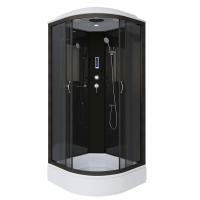 Душевая кабина Niagara Classic NG-6501-14P (90х90х215) средний поддон(26см),черный,стекло тонированное,4 места