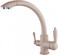 Смеситель для кухни из латуни с подключением к фильтру GZ16031-B от бренда Ganzer