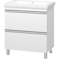 Тумба с раковиной Misty Ингрид 75 УТ000015041 Белая