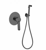 Встраиваемый смеситель для биде Vieir V083553-G графит