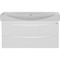 Тумба с раковиной Misty Элвис 105 УТ000008385 подвесная Белая