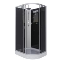 Душевая кабина Niagara Classic NG-3512-14LBKT (120х80х210) низкий поддон(13см),стекло тонированное,3 места