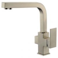 Смеситель KAISER Sonat кухня Ø35, однорукий, боковой под фильтр (серебро)