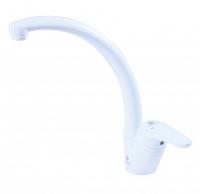 Смеситель KAISER County  кухня Ø40, боковой (Белый)