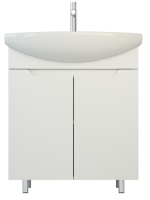 Тумба с раковиной Emmy Агата 70 с раковиной Балтика