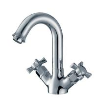 Смеситель KAISER Cross для раковины крест керамика