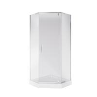 Душевой уголок Niagara Eco NG-009-14D (90х90х195) низкий поддон(13 см), стекло прозрачное, 2 места