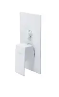 PORTA-VDIM-BIO Встраиваемый однорычажный смеситель для душа с переключателем, исполнение белый матовый