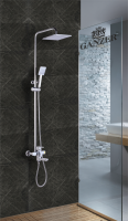 Душевая система Ganzer с поворотным изливом из латуни Ganzer