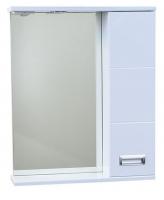 Зеркало-шкаф EMMY Монтана 60 с подсветкой, правое