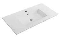 Раковина Cezares Plane CZR-8002-100, 101 см, керамика, белый