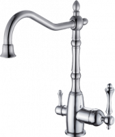 Смеситель для кухни с высоким изливом Ganzer GZ77022  хром