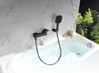 Смеситель од. для ванны кор. (ЧЕРНЫЙ) GANZER