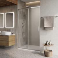 Душевая дверь BelBagno LUCE-BF-1-120-C-Cr, хром