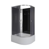 Душевая кабина Niagara Eco E110/80/40L/TN/BK (110х80х195) высокий поддон(40см),стекло черное,4 места