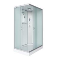 Душевая кабина Niagara Classic NG-43085-14QP (100х80х215) низкий поддон(13см),стекло матовое,3 места