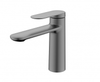 Смеситель KAISER Arena для раковины Ø25, латунь /Воронёная сталь