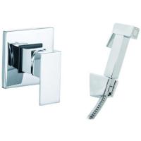 Смеситель KAISER Sonat скрытый монтаж Ø35, с гиг. душем