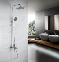 Душевая система с тропическим душем Ganzer  GZ24061 хром