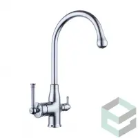 Смеситель для кухи с подключением под фильтр Vieir V273525 хром