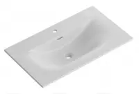 Раковина BelBagno BB-8099-3-90, 91 см, керамика, белый