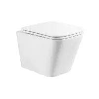 Подвесной унитаз BelBagno Ardente-R BB520CHR/SC, безободковый, сиденье микролифт, белый