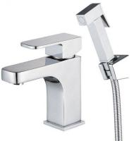 Смеситель KAISER Sonat для раковины+биде с гигиеническим душем Ø35