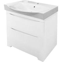 Тумба с раковиной Misty Элвис 85 УТ000003264 Белая