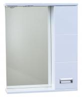 Зеркало-шкаф EMMY Монтана 50 с подсветкой, правое