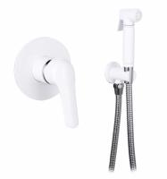 Смеситель гигиенического душа скрытого монтажа Ganzer GZ24056-F белый