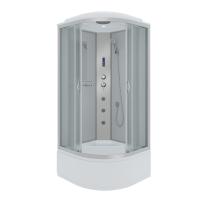 Душевая кабина Niagara Classic NG-2307-14F (80х80х215) высокий поддон(40см),стекло МАТОВО,4 места