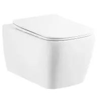 Унитаз подвесной BelBagno Veneto BB132CHR/BB132SC, безободковый, сиденье микролифт, белый