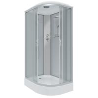 Душевая кабина Niagara Classic NG-3312-14L (120х80х215) низкий поддон(13см),стекло матовое,3 места