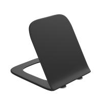 Сиденье для унитаза Grossman GR-4445BMS тонкое, черное