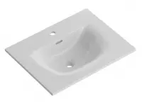 Раковина BelBagno Uno BB-8099-60, 61 см, керамика, белый