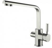 Смеситель KAISER Decor кухня боковой под фильтр Ø35 (серебро)