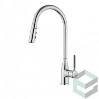 Смеситель с вытяжным шлангом Vieir V15018 хром