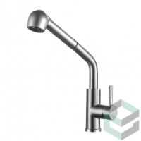 Смеситель с вытяжным шлангом Vieir V15027 сатин